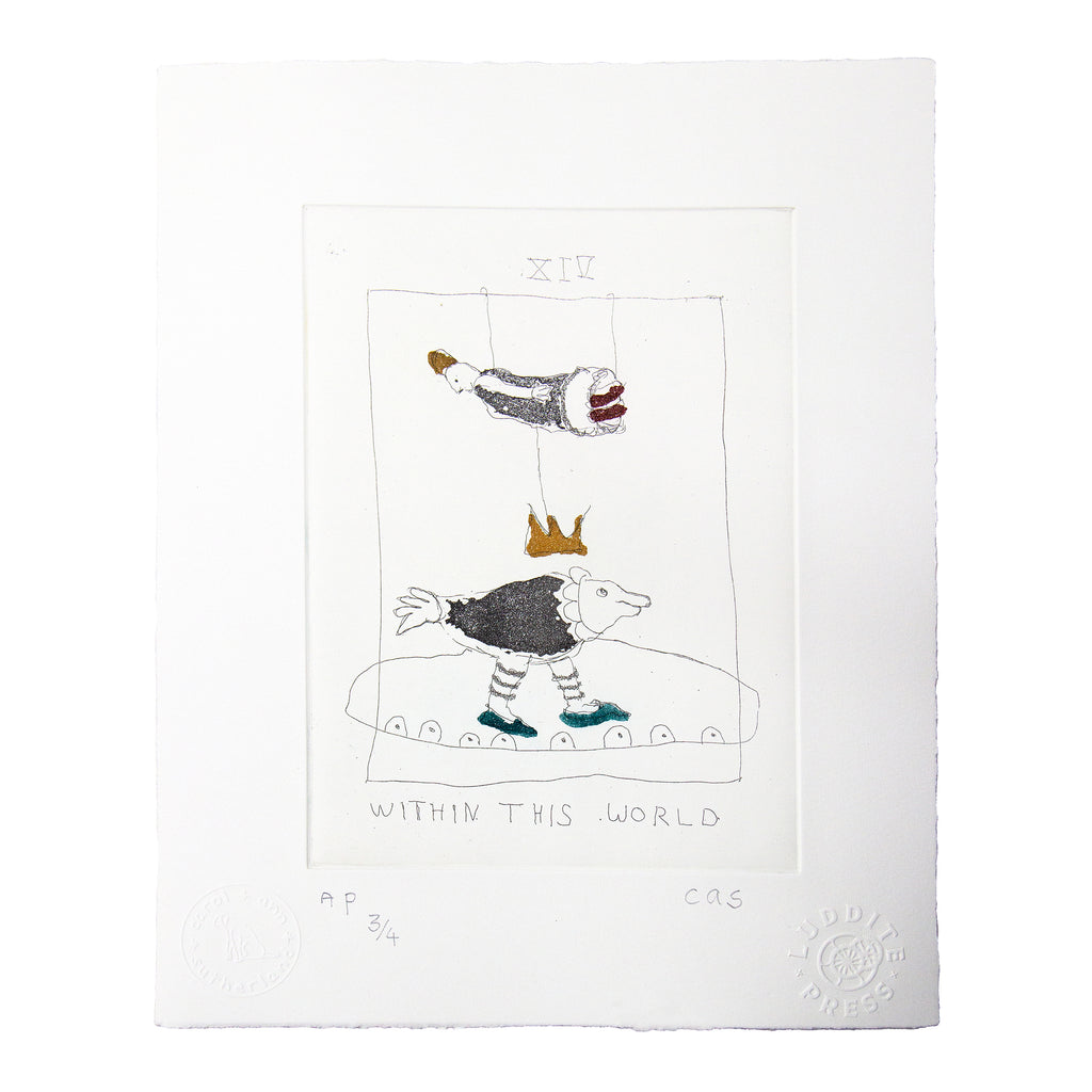 Within This World XIV by Carol Ann Sutherland