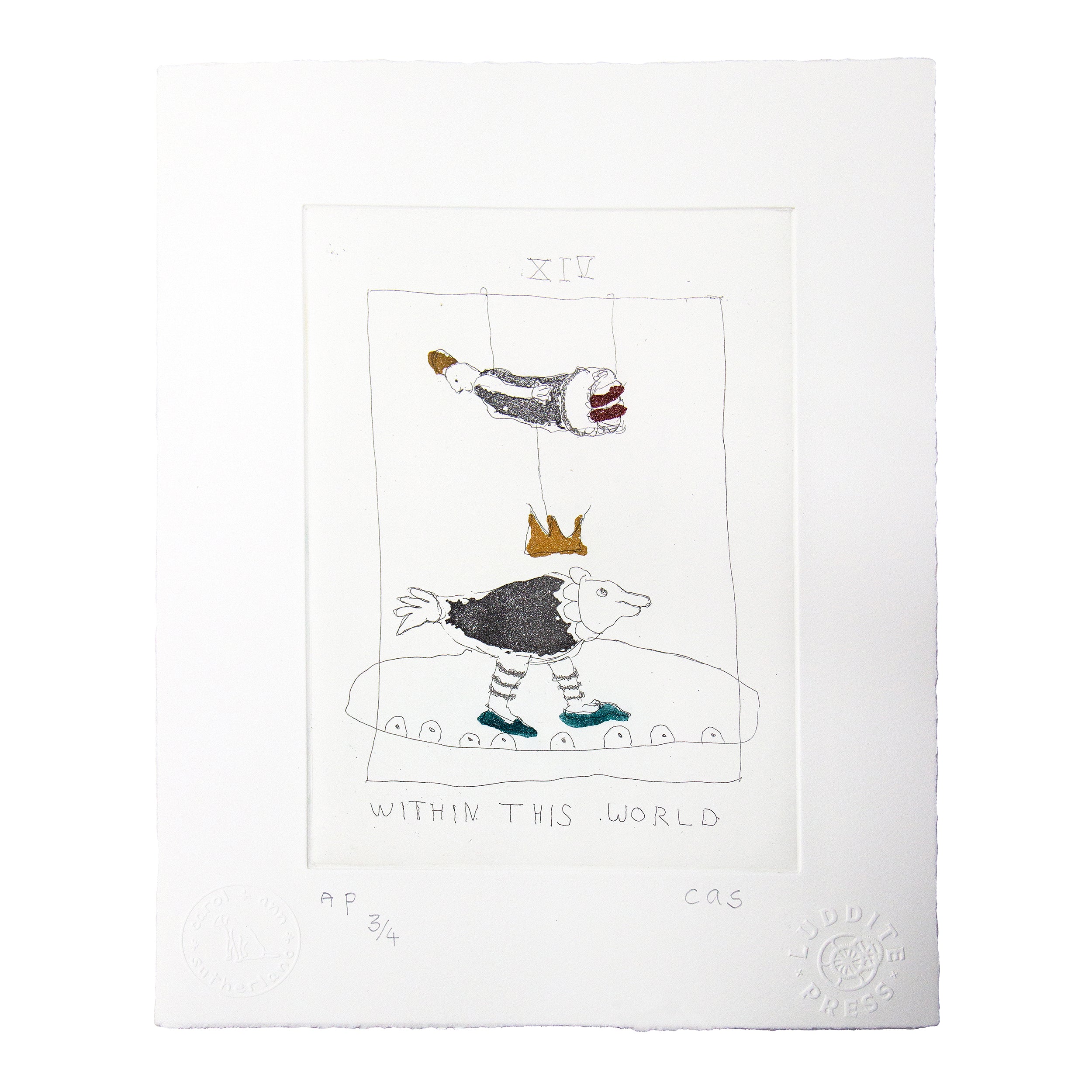 Within This World XIV by Carol Ann Sutherland