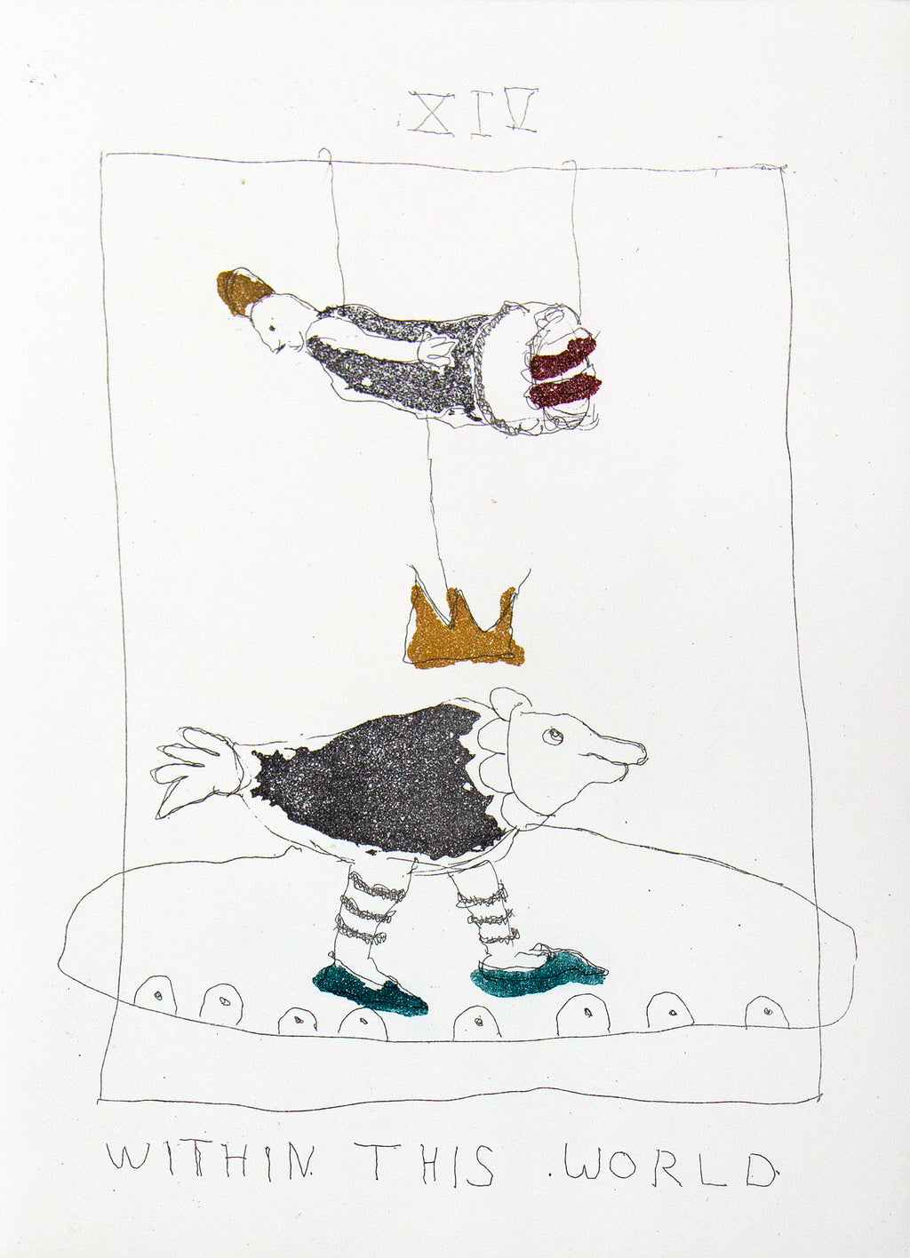 Within This World XIV by Carol Ann Sutherland