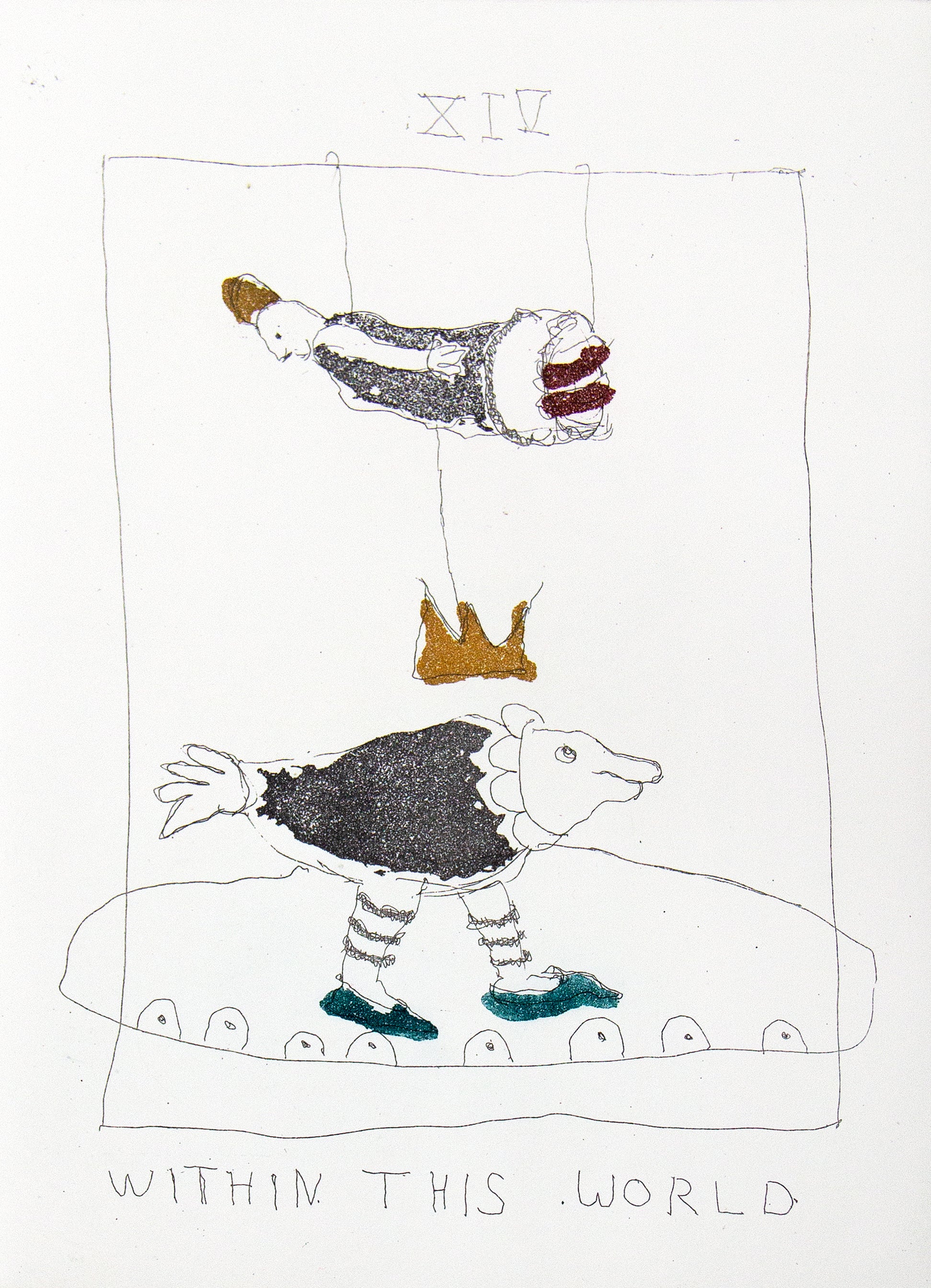 Within This World XIV by Carol Ann Sutherland